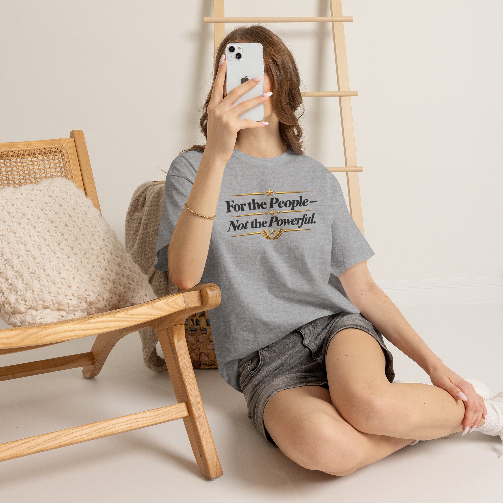 For the People – Not the Powerful T-Shirt | Political Statement Tee - Image 17