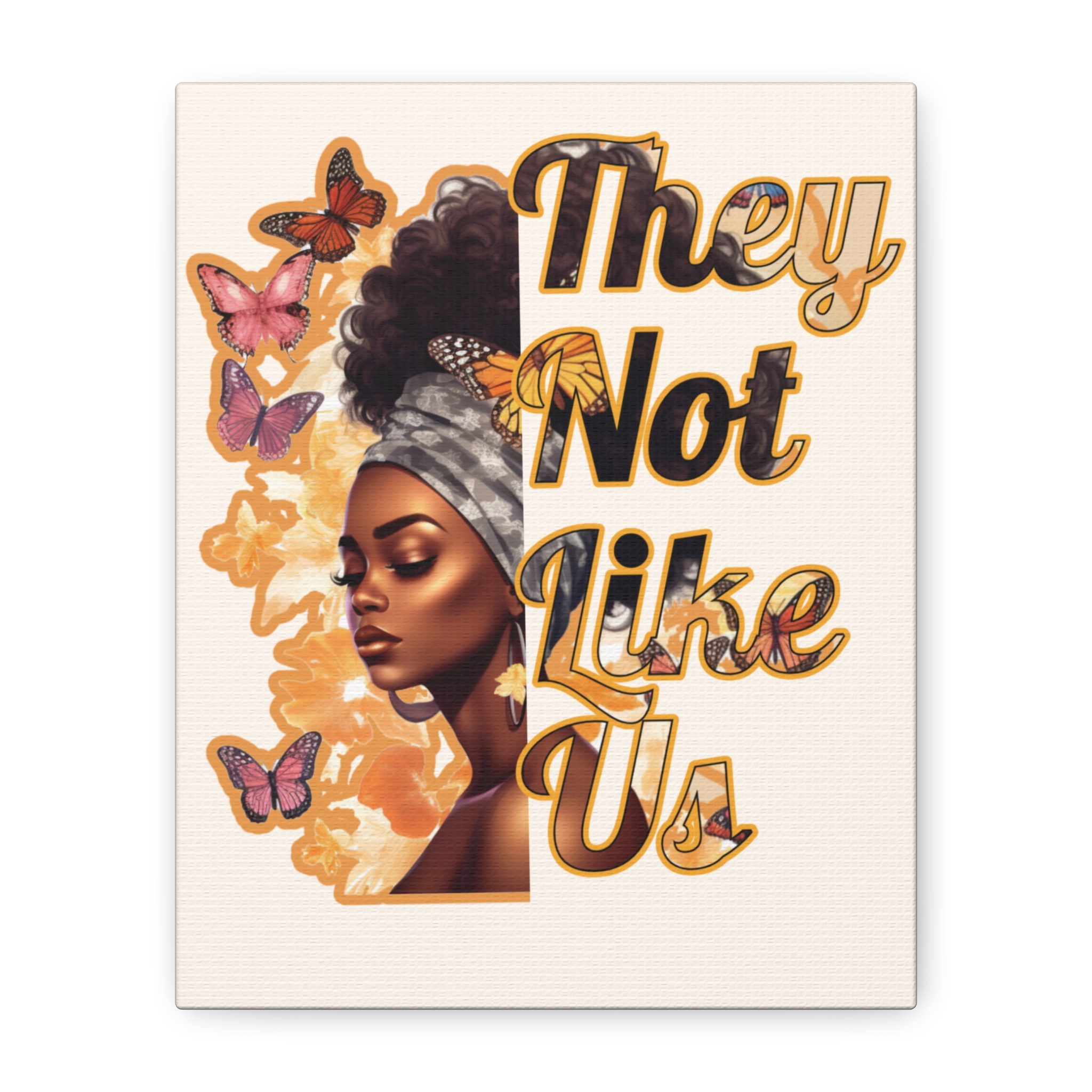 Imani – They Not Like Us Canvas Wall Art - Image 5