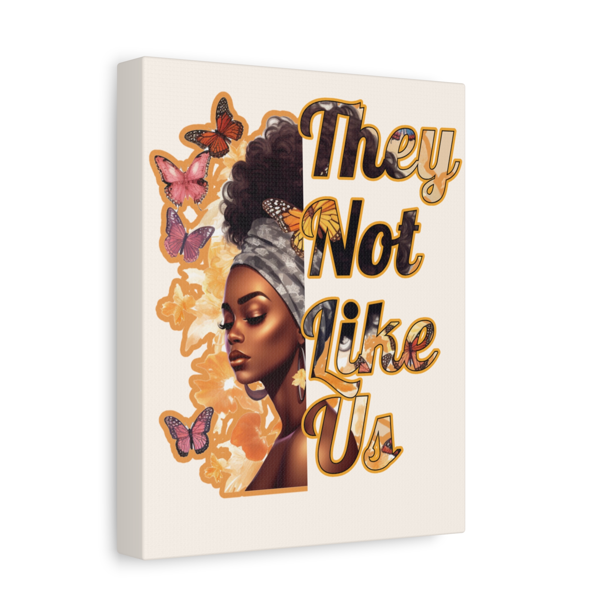 Imani – They Not Like Us Canvas Wall Art - Image 6