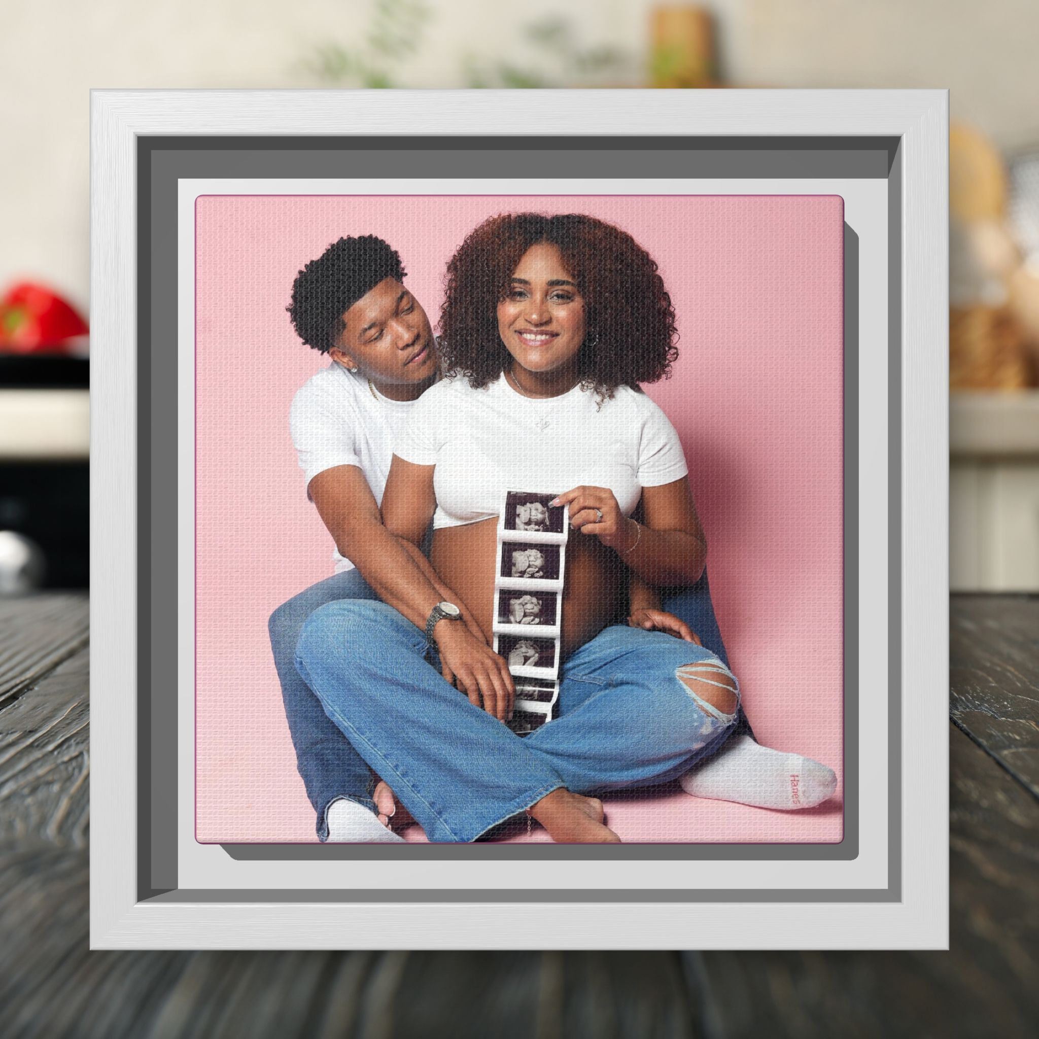 Personalized 6x6 Framed Canvas - Image 6