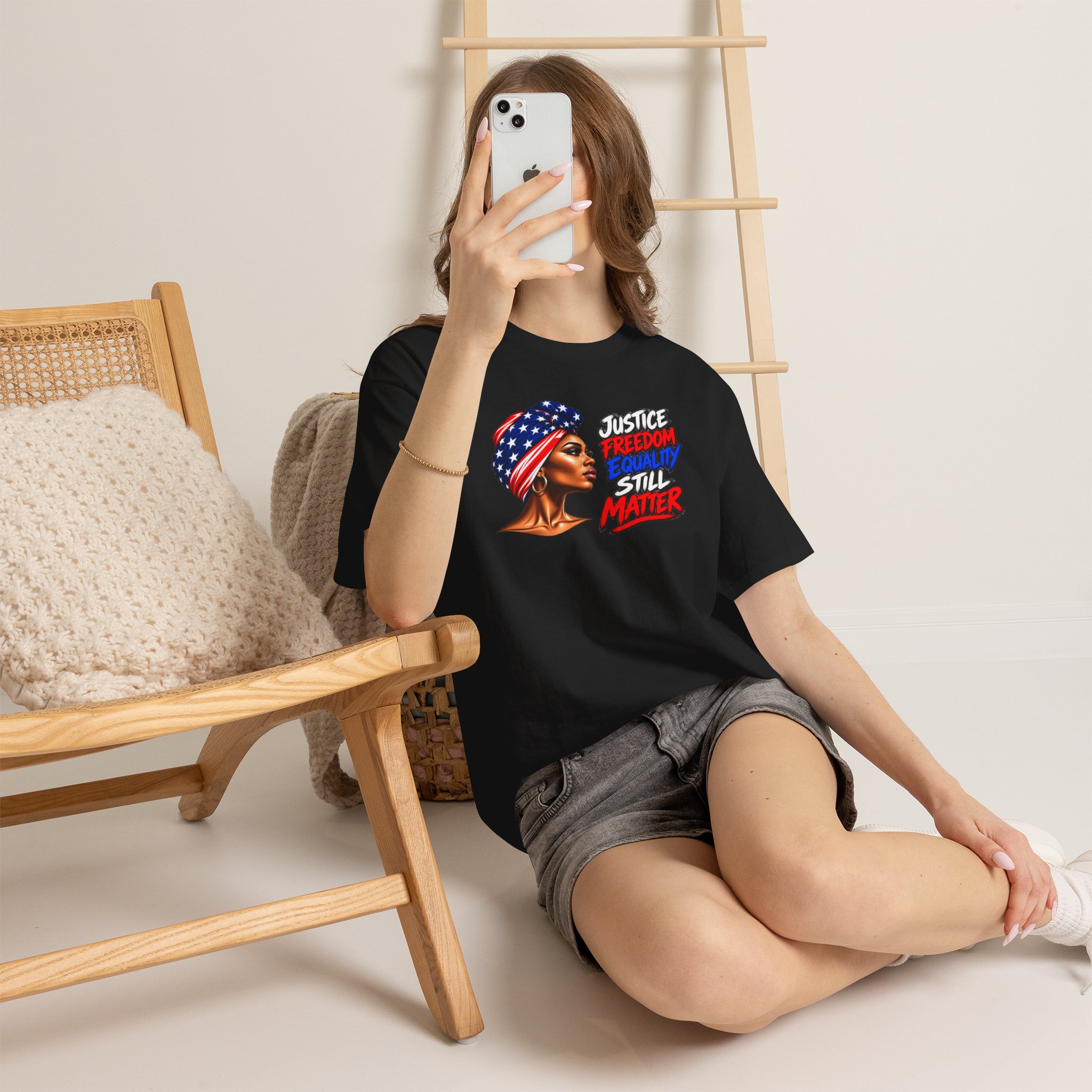 Justice Freedom Equality Still Matter T-Shirt – Unisex Graphic Tee - Image 12