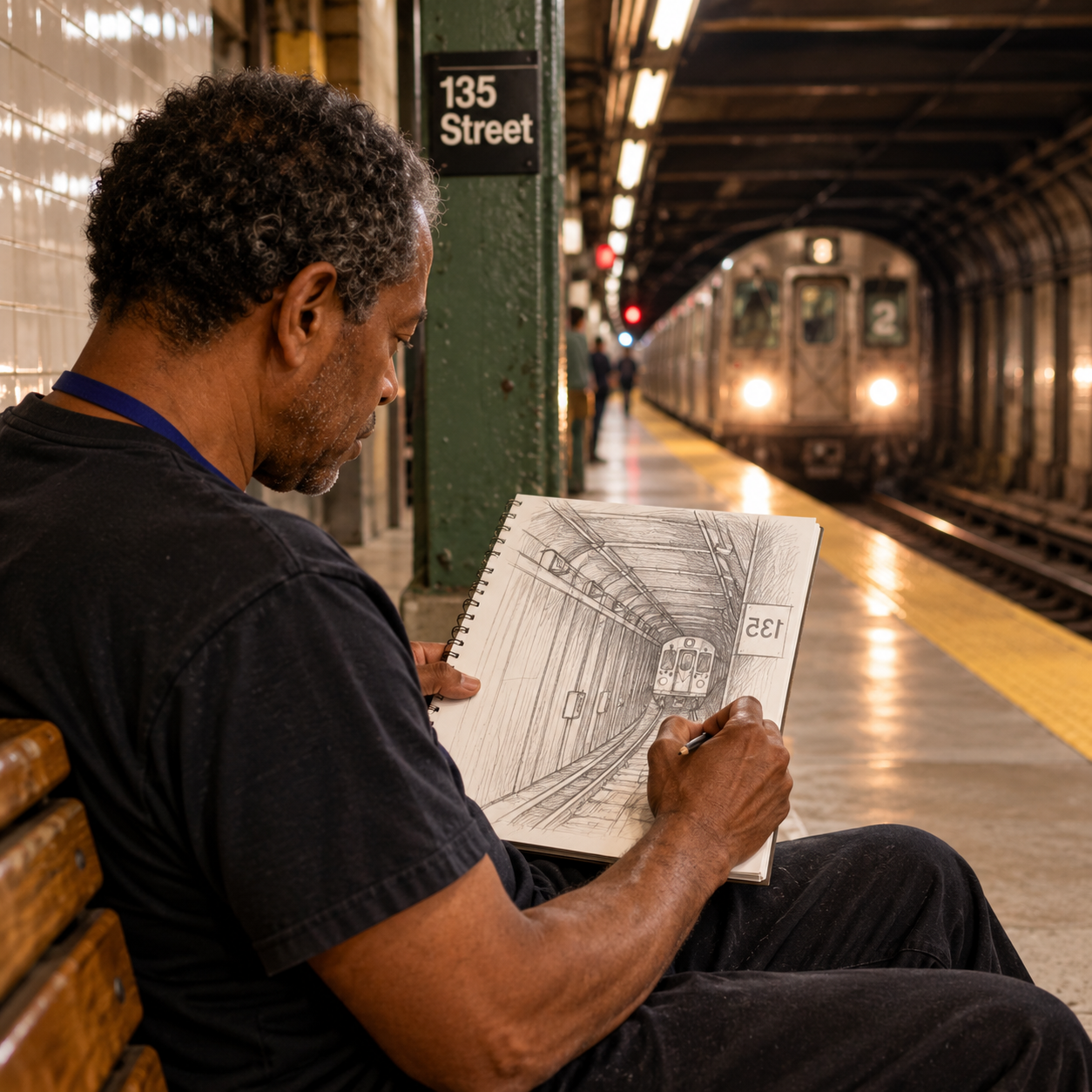 Tunnel Vision Framed Canvas | Howard Goodley - Image 2