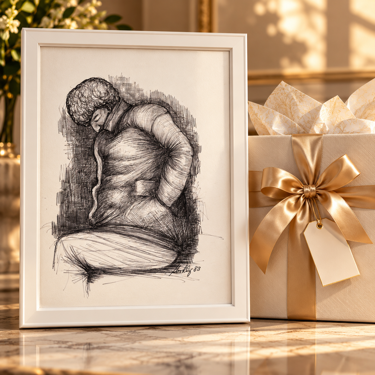 Quiet Reflection Framed Canvas | Howard Goodley - Image 3