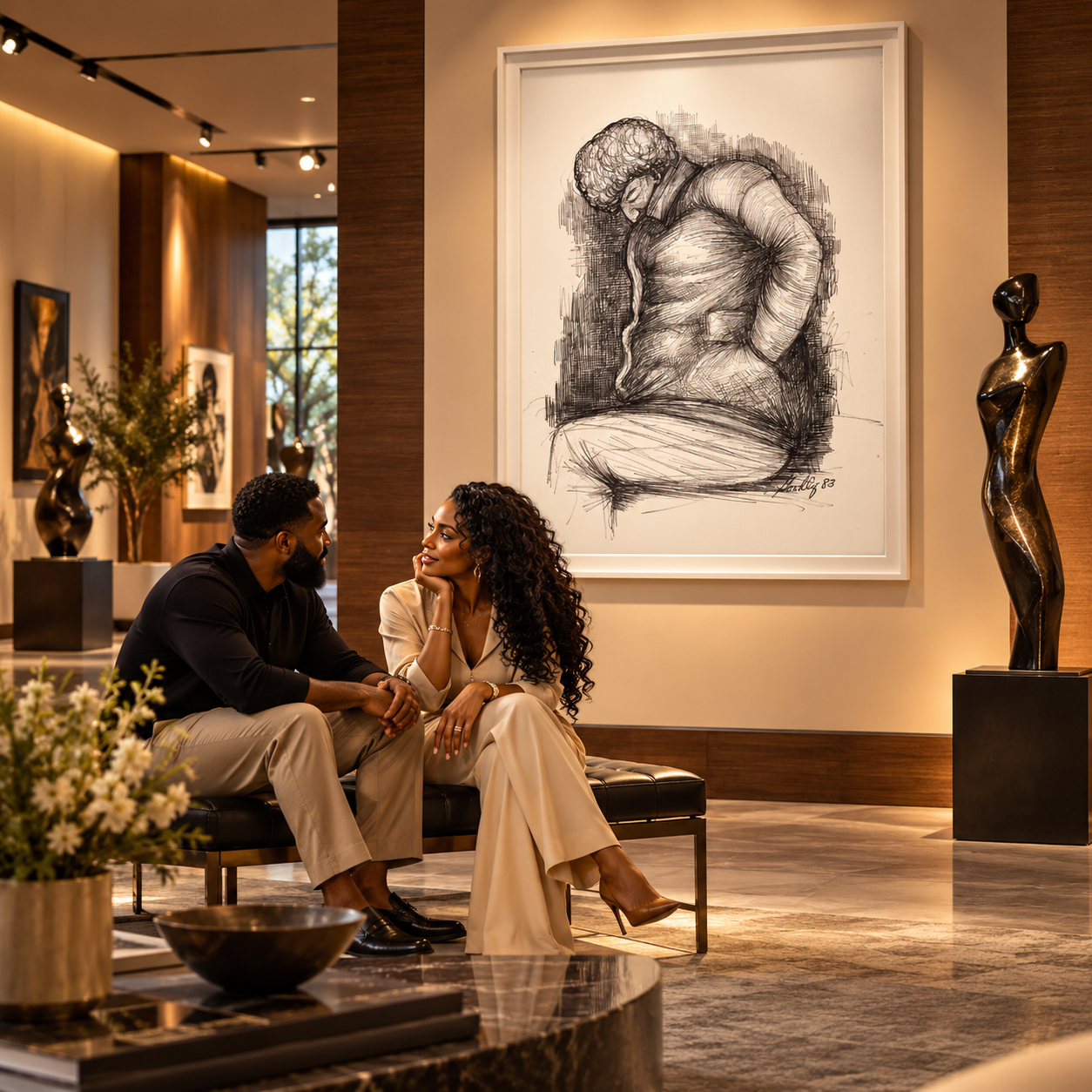 Quiet Reflection Framed Canvas | Howard Goodley - Image 4