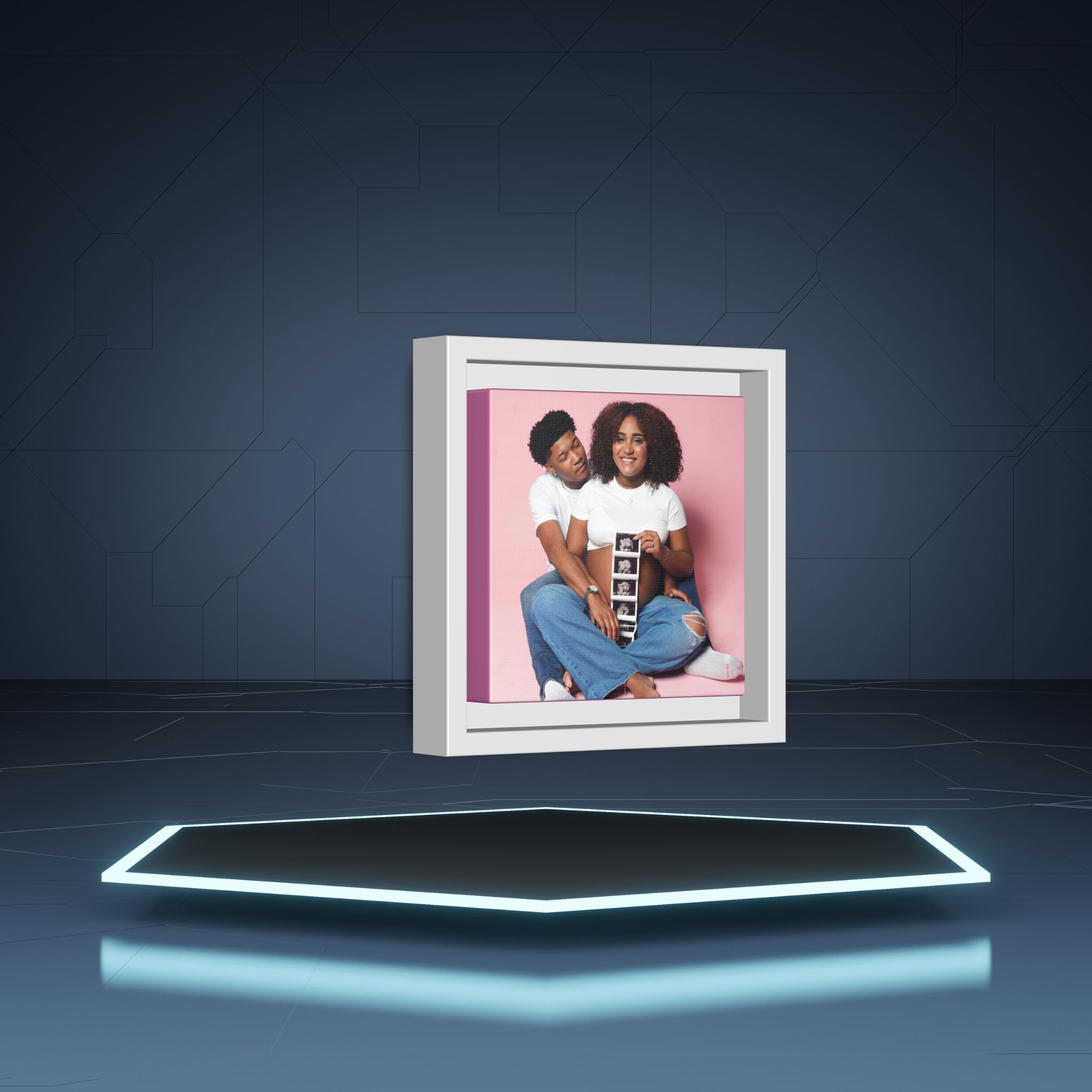 Personalized 6x6 Framed Canvas - Image 7