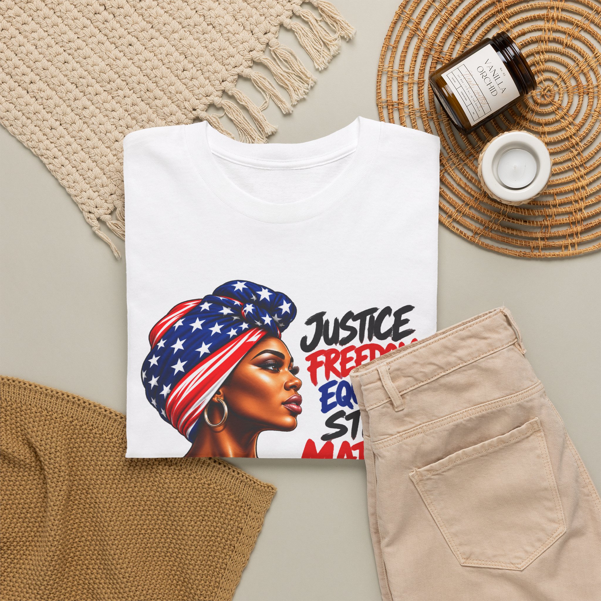 Justice Freedom Equality Still Matter T-Shirt – Unisex Graphic Tee - Image 7
