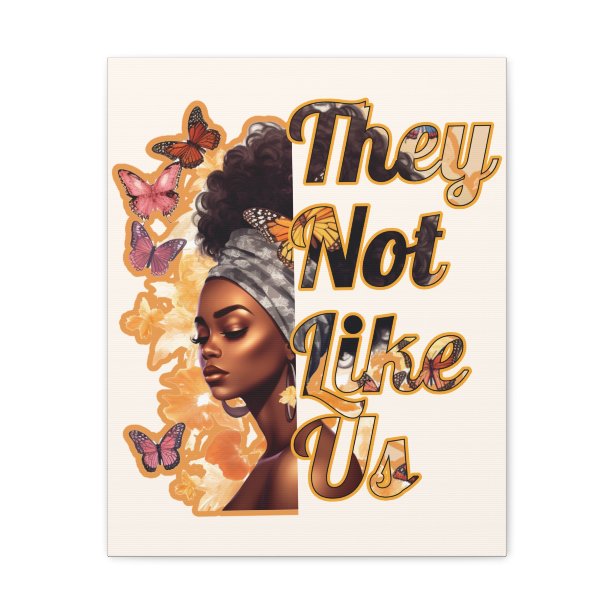 Imani – They Not Like Us Canvas Wall Art - Image 8