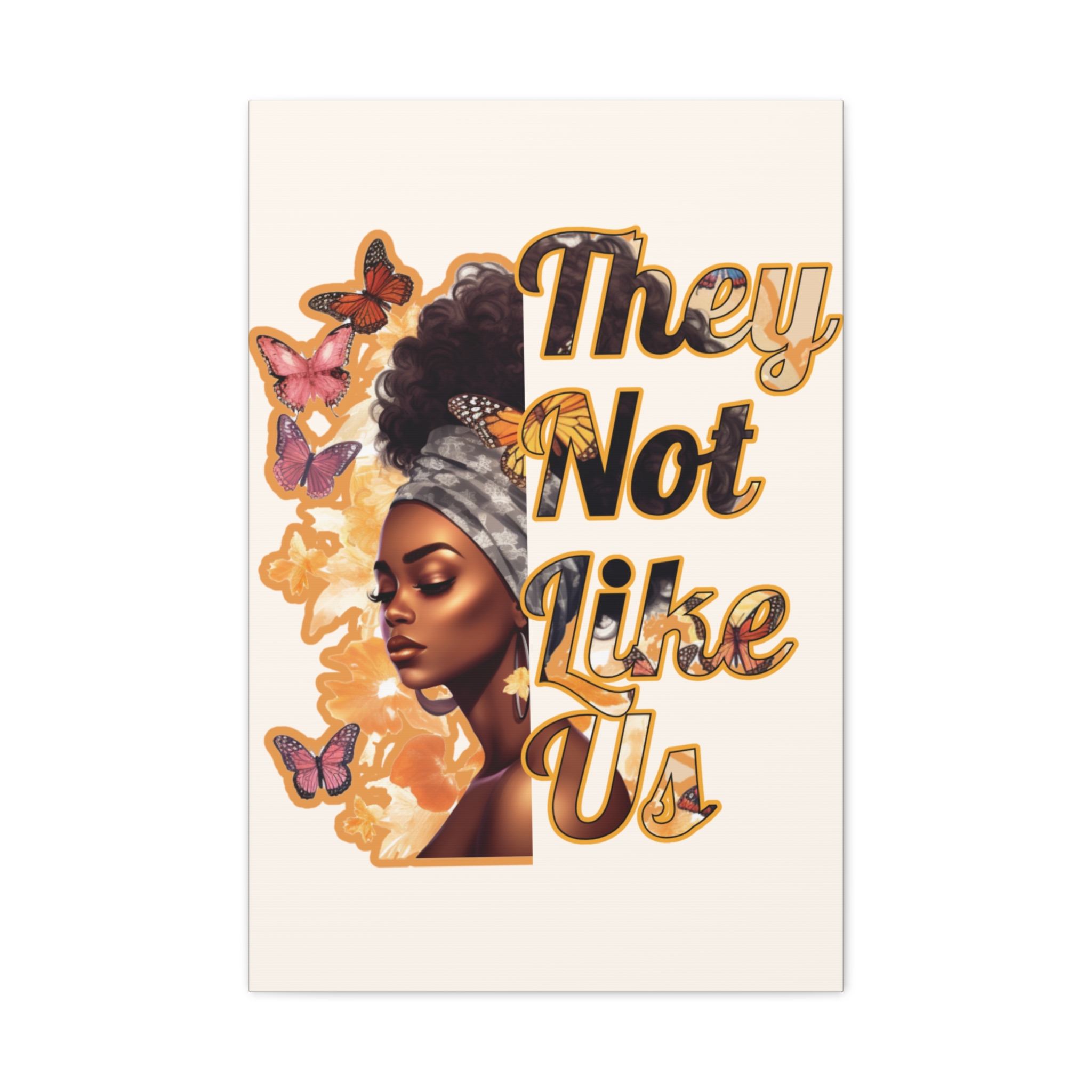 Imani – They Not Like Us Canvas Wall Art - Image 11
